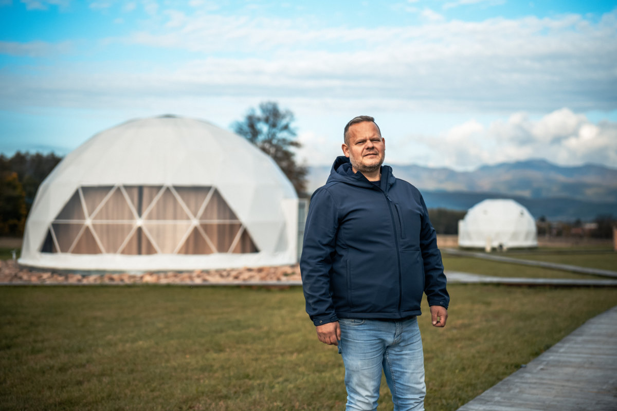 Miroslav Pavec — założyciel Glamping Resortu
